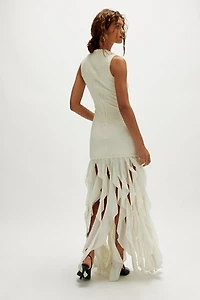 PatBO Gavea Mesh Maxi Dress