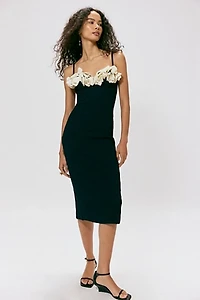 PatBo Breeze Jaquard Midi Dress