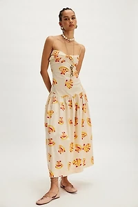 S/W/F Fitted Midi Dress