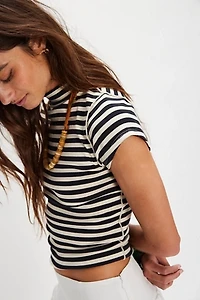 We The Free Lola Striped Tee