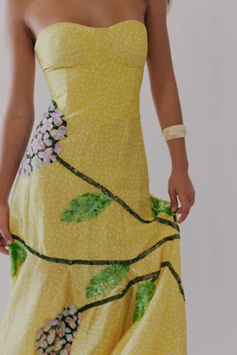 La Fuori Belle De Polka Corset Dress