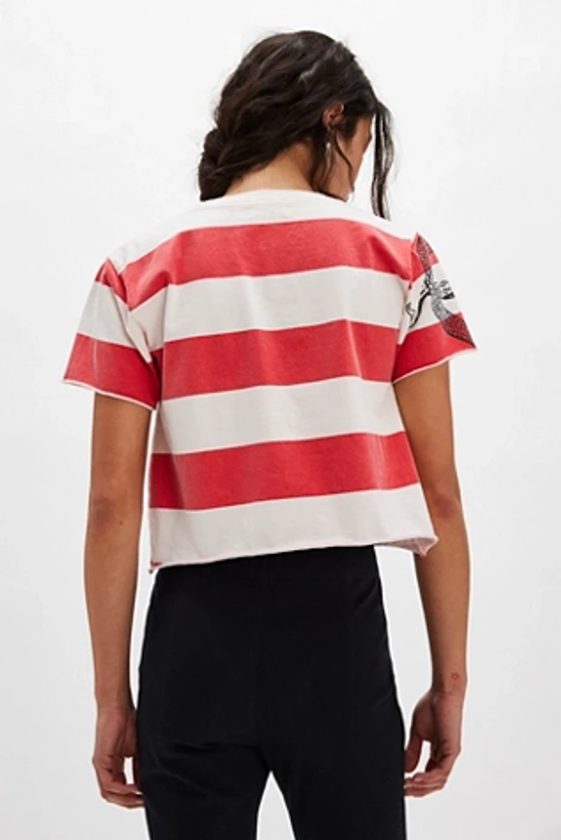 The Bureau Striped Sailor Crew Tee
