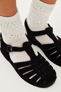 Melissa Possession Warm Fleece Sandals