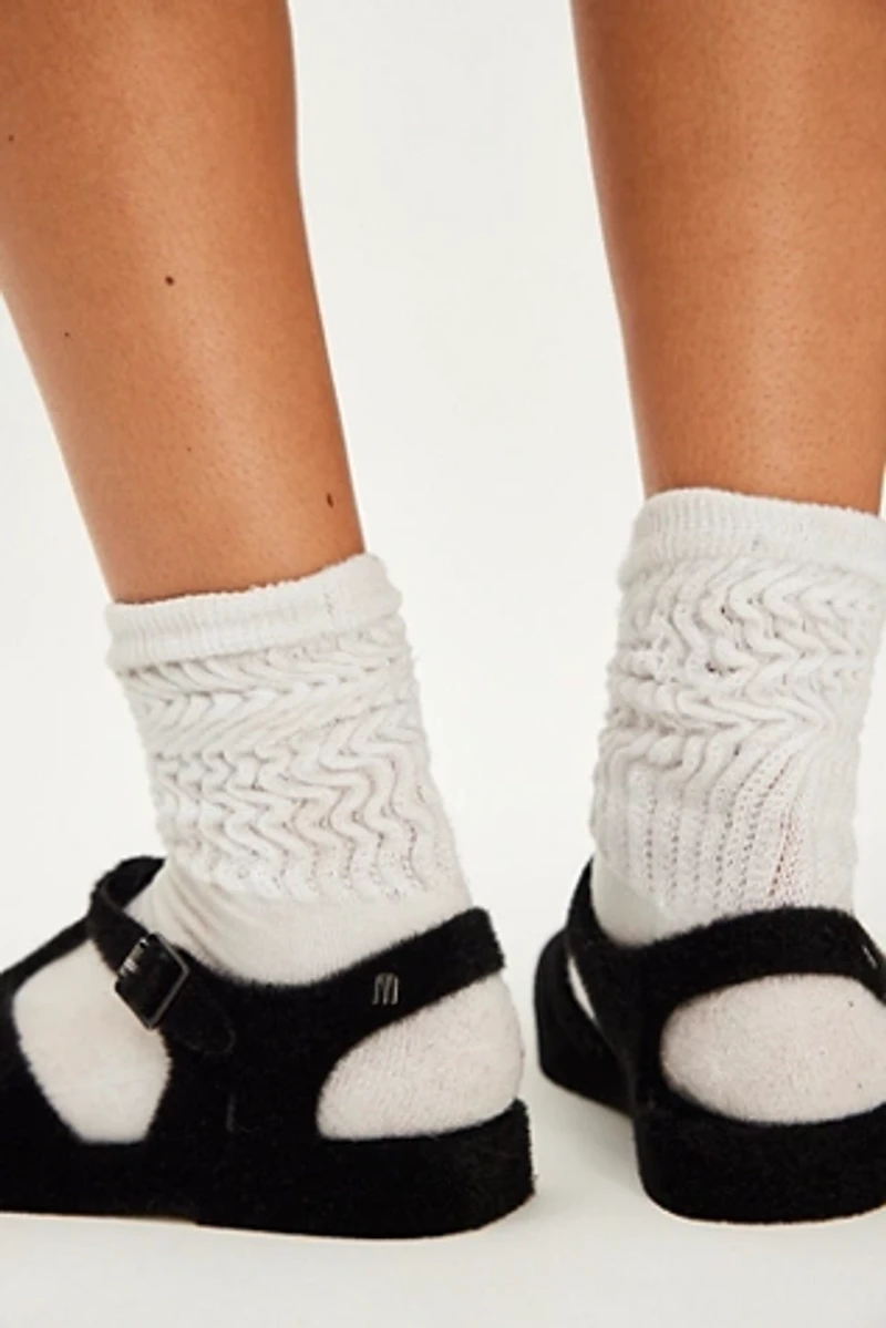 Melissa Possession Warm Fleece Sandals