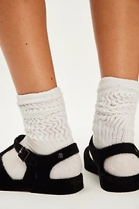 Melissa Possession Warm Fleece Sandals