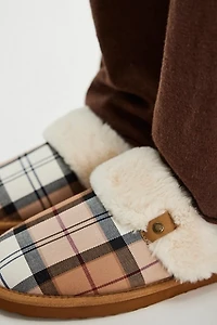 Barbour Claudia Tartan Mule Slippers