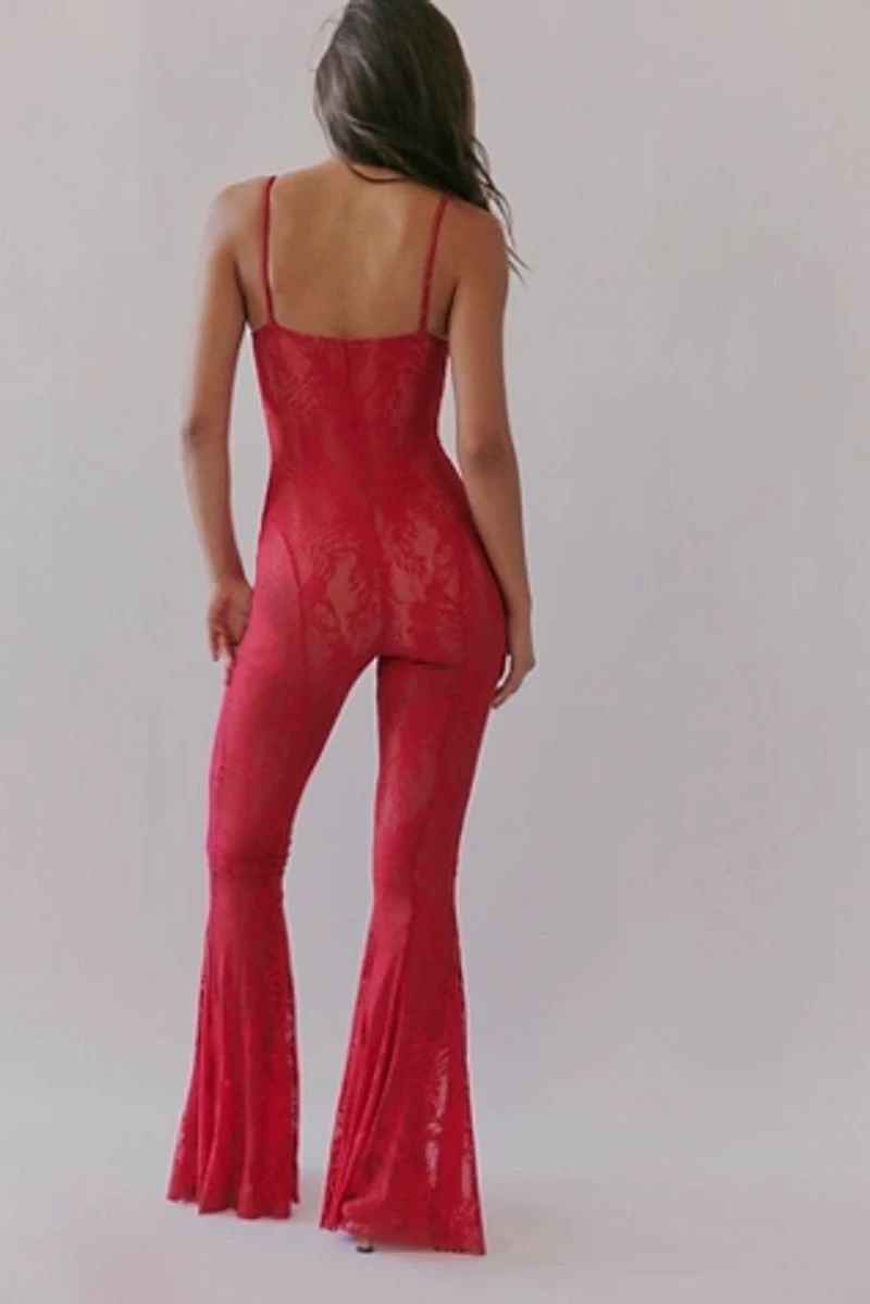Norma Kamali Underwire Fishtail Jumpsuit