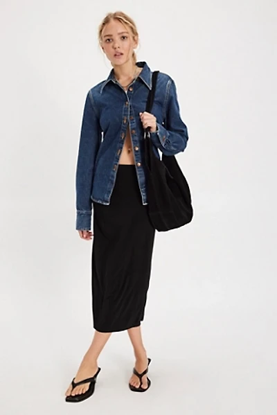Norma Kamali Straight Skirt