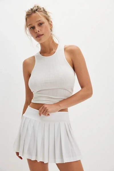 Norma Kamali Pleated Pickleball Skirt