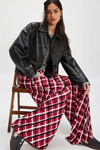 Norma Kamali Elephant Printed Pants