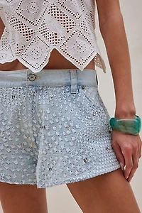 We The Free Best Coast Embroidered Shorts