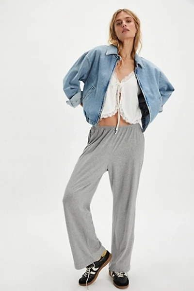 DONNI. The Jersey Simple Crop Pants