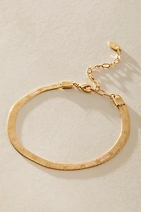 Christy Herringbone Anklet