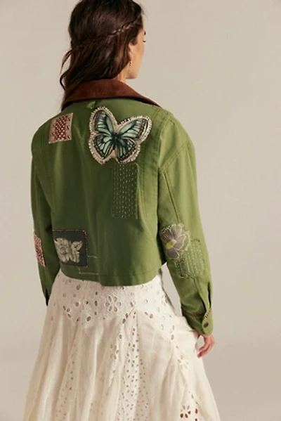 We The Free Martha Workwear Applique Jacket