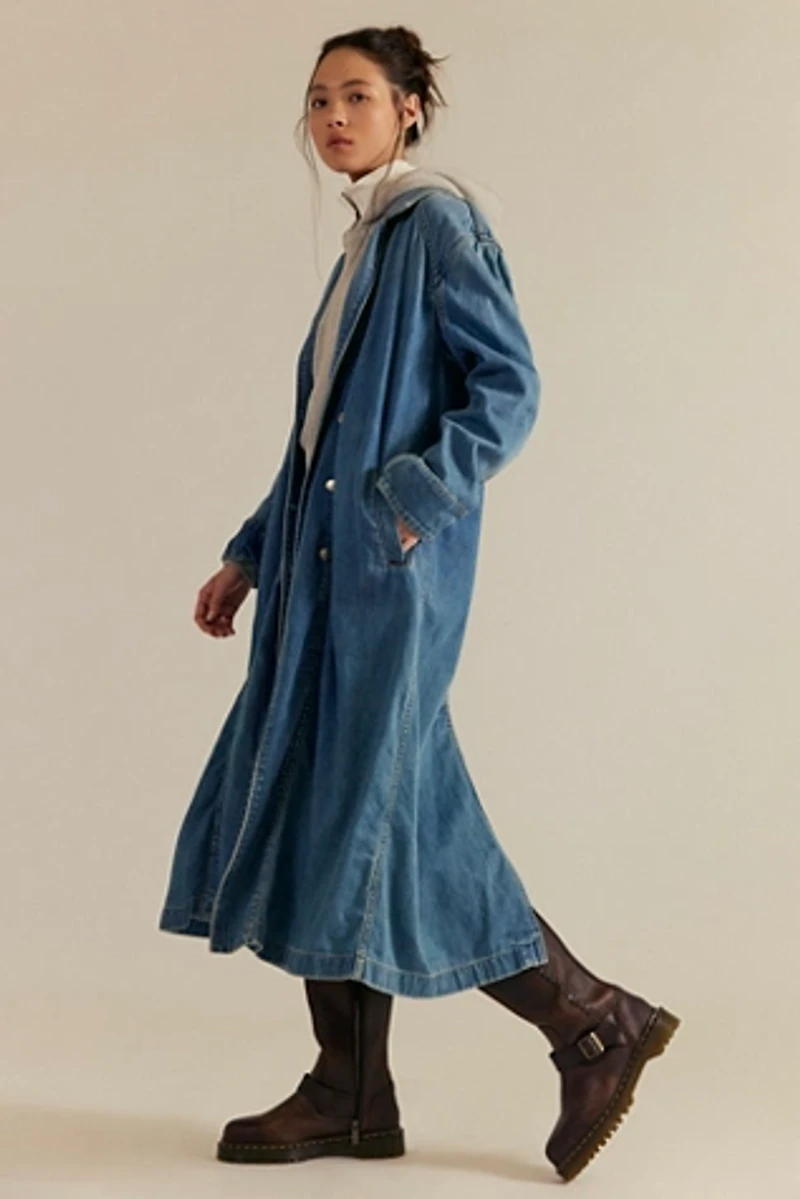 We The Free Monique Indigo Duster