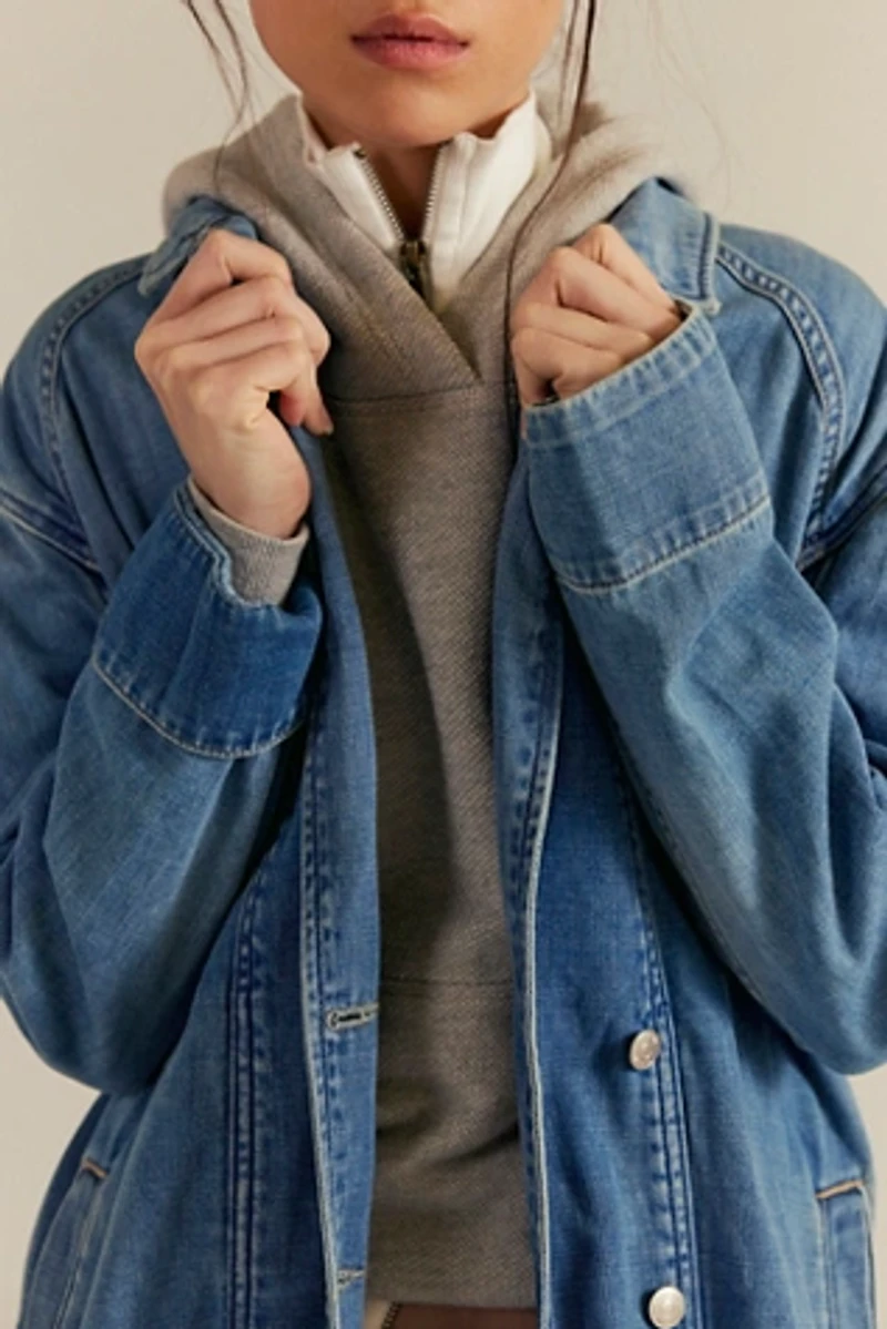We The Free Monique Indigo Duster