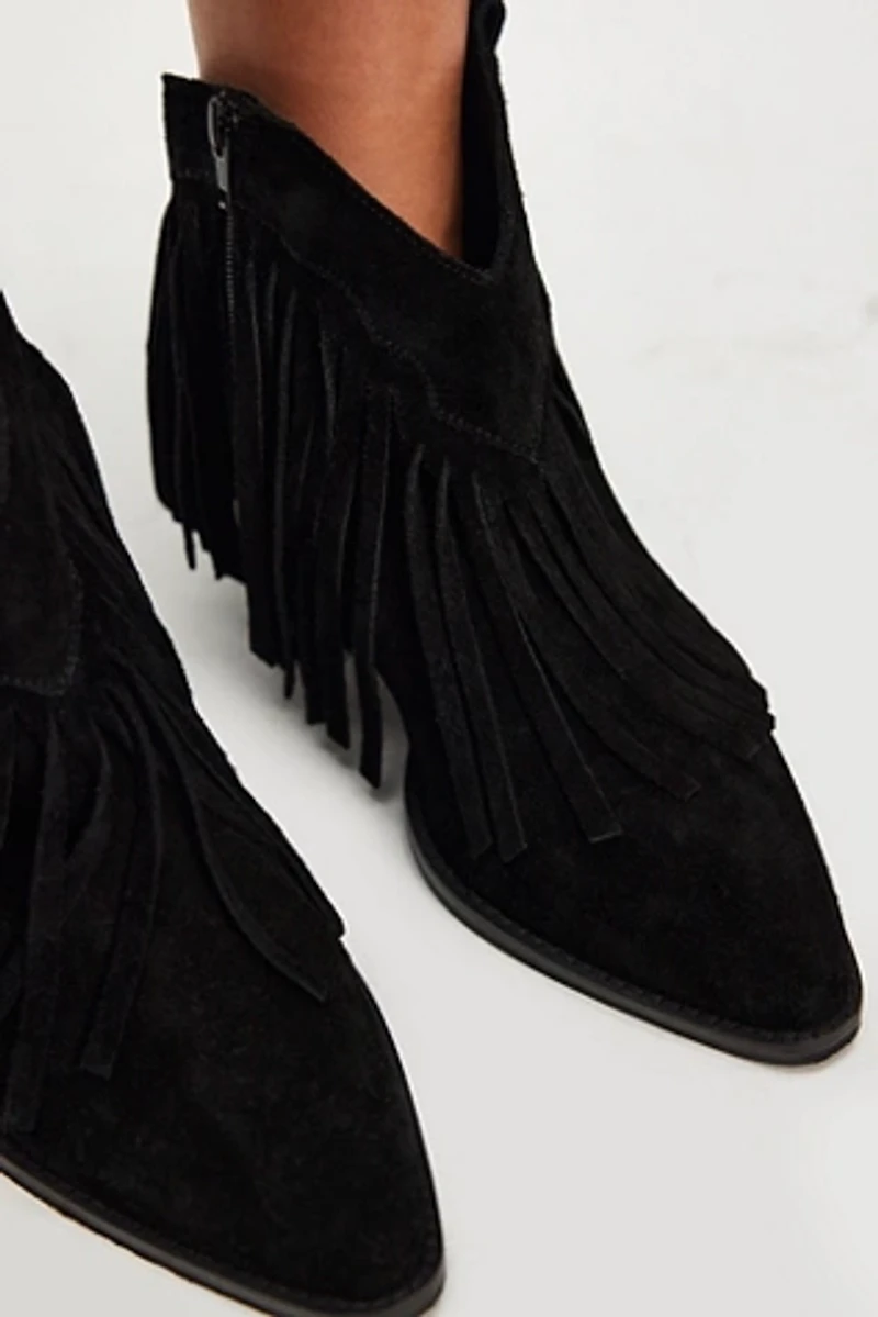 Fringe Rider Western Boots