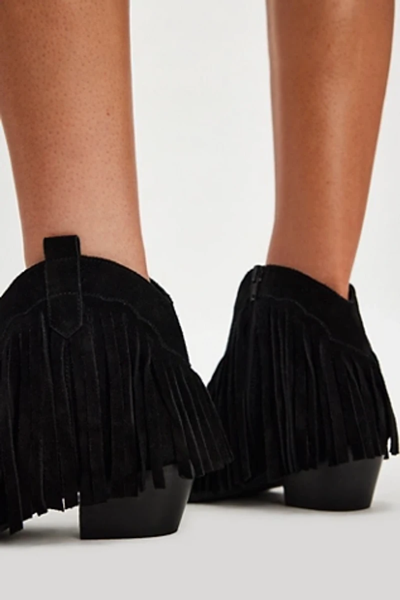 Fringe Rider Western Boots