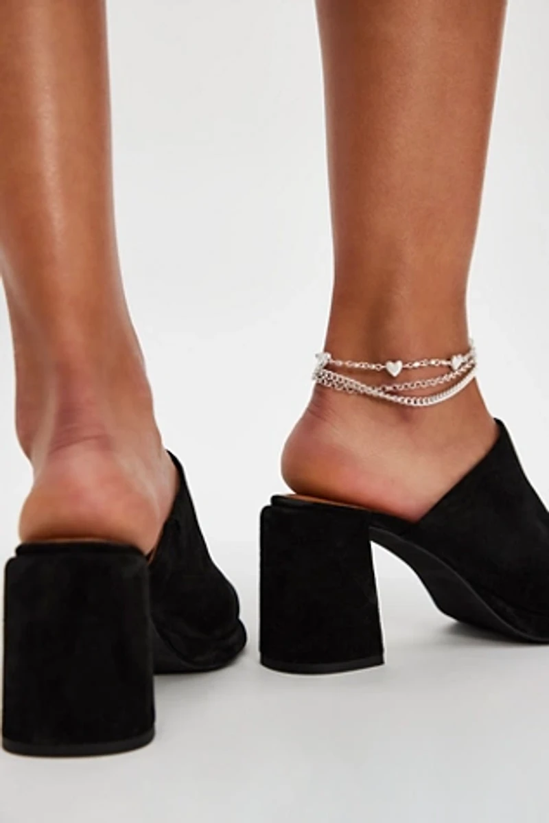 Honor Suede Mules