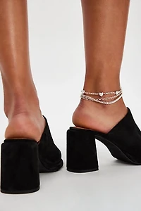 Honor Suede Mules