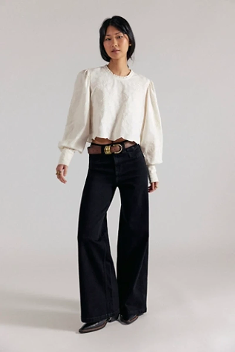 We The Free Kellee High-Rise Palazzo Jeans
