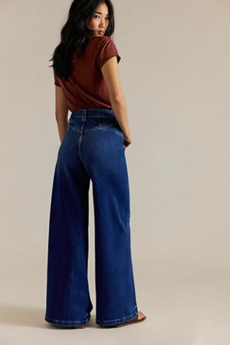 We The Free Kellee High-Rise Palazzo Jeans