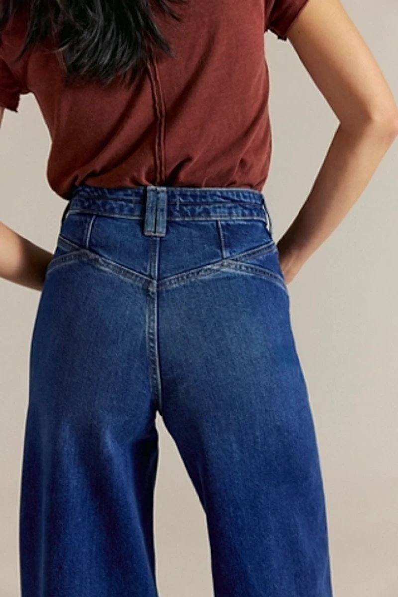 We The Free Kellee High-Rise Palazzo Jeans