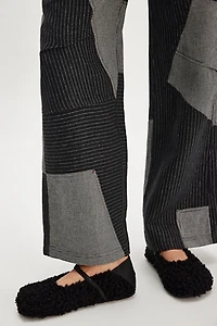 Metro Faux Fur Ballet Flats