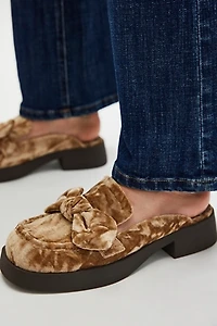 Bop Around Velvet Mules