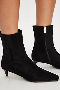 Katalina Kitten Heel Boots