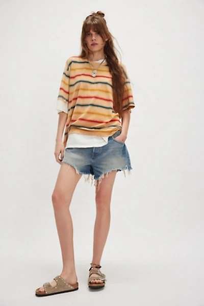 Dr. Collectors Model Double Striped Tee