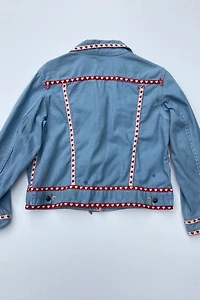 Vintage 1960s Customized Hearts Levis Denim Jacket Selected by Cherry