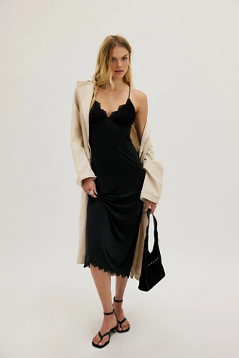 Hit It Off Midi Slip