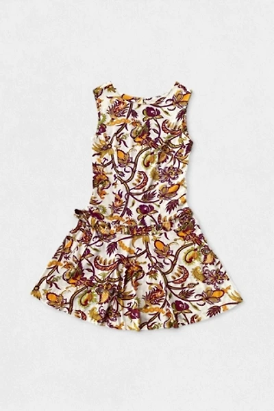 60s Paisley Firebird Floral Mini Dress Selected by MARMALADE