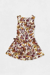 60s Paisley Firebird Floral Mini Dress Selected by MARMALADE