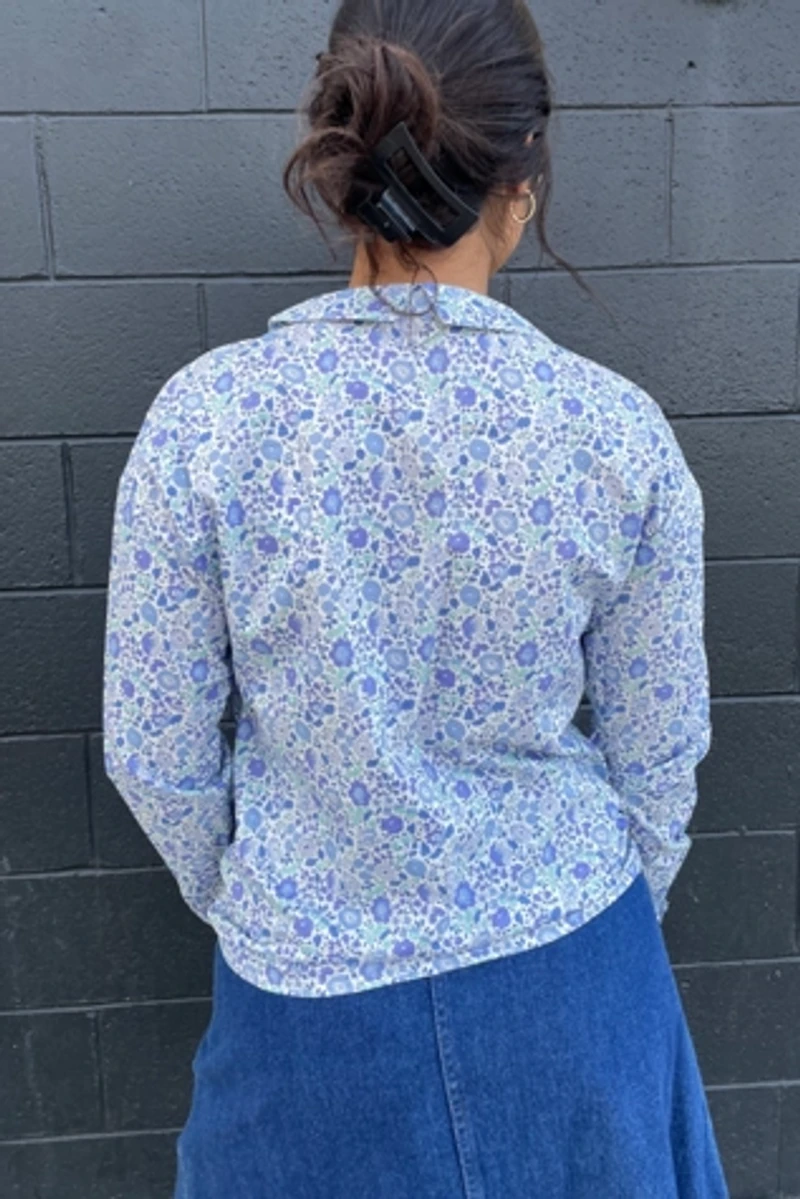 Linen Lawn Liberty Floral Shirt Selected by FernMercantile