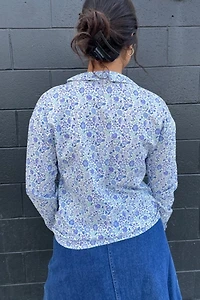 Linen Lawn Liberty Floral Shirt Selected by FernMercantile