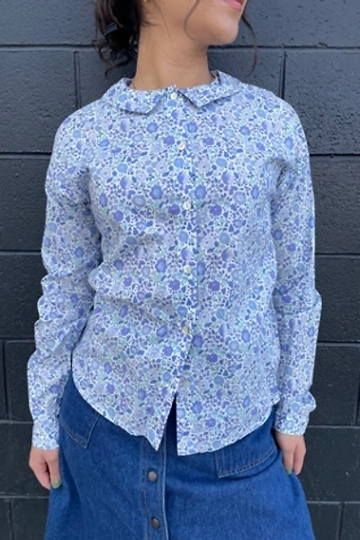 Linen Lawn Liberty Floral Shirt Selected by FernMercantile