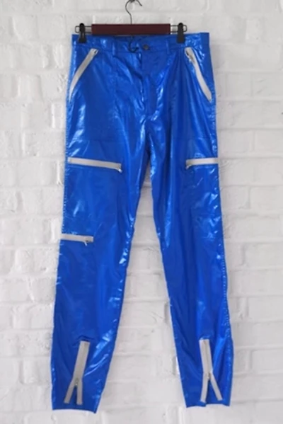 Vintage 1990’s Zippered Vinyl Pants Designed by Countdown Selected by Nomad Vintage