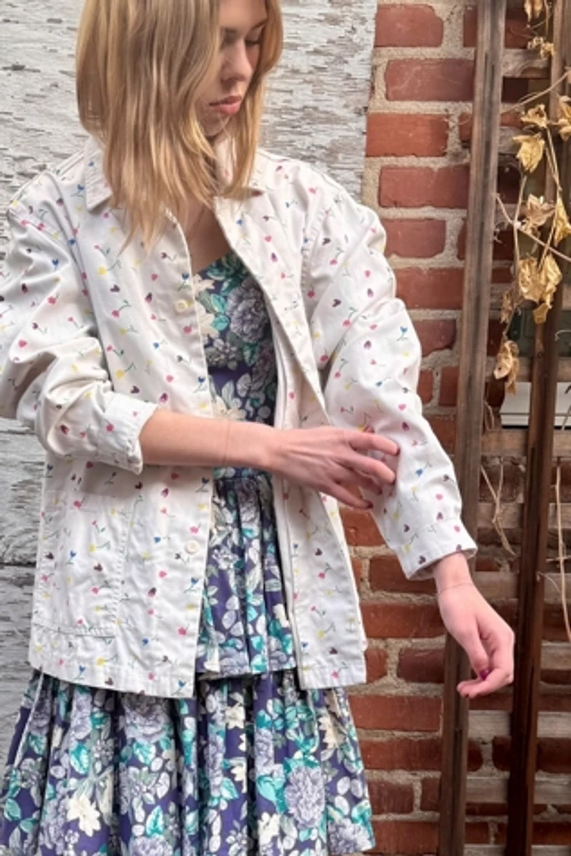 Noah Ditsy Wallpaper Print Jacket Selected by Personal Choice