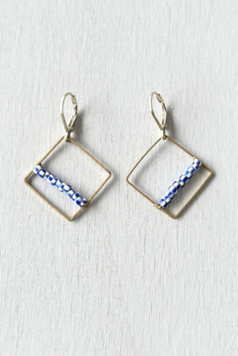 Nancy Melet You've Got Stripes Earrings