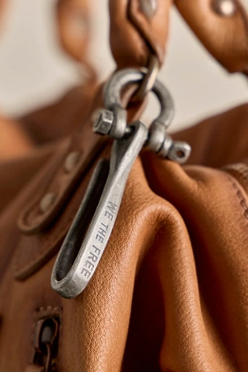 We The Free Metal Hook Keychain