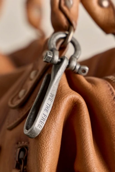 We The Free Metal Hook Keychain