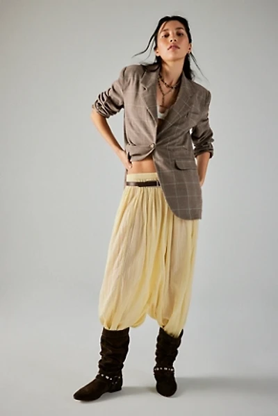 Paper Cut Pinstripe Blazer