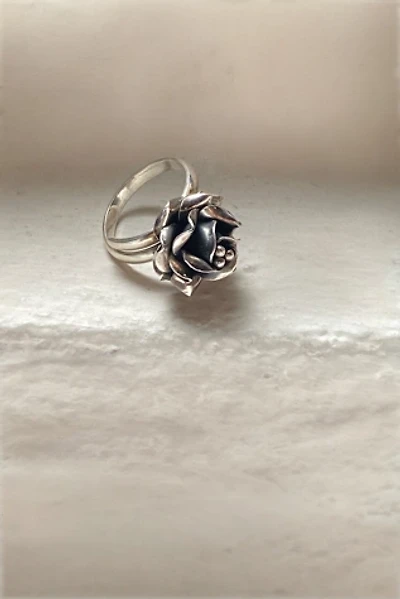 Vintage Sterling Rose Ring Selected by BusyLady Baca & The Goods