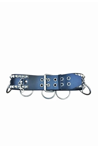 Vintage Punk Studded Leather Belt Selected by Garbage Soup