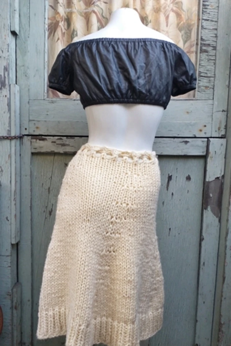 Alexander Wang Off Shoulder Leather Top Selected by Garbage Soup
