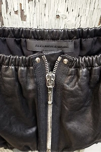 Alexander Wang Off Shoulder Leather Top Selected by Garbage Soup