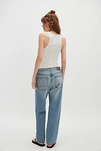 NSF Owen Mid-Rise Slouchy Jeans