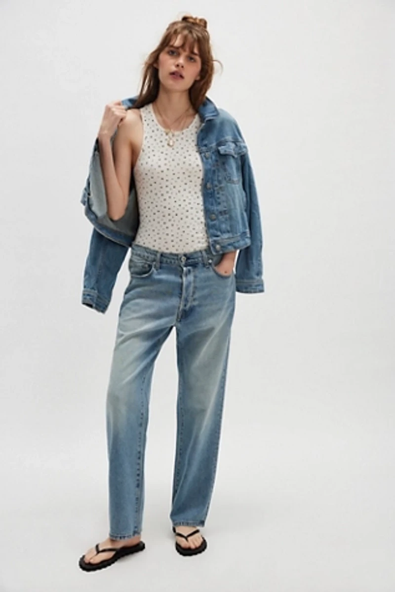 NSF Owen Mid-Rise Slouchy Jeans